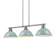 Duncan Three Light Linear Pendant (3602-3LP PW-SF)
