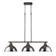 Duncan Three Light Linear Pendant (3602-3LP RBZ-CH)