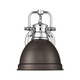 Duncan One Light Vanity (3602-BA1 CH-RBZ)