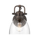 Duncan One Light Vanity (3602-BA1 RBZ-CLR)