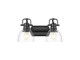 Golden - 3602-BA2 BLK-CLR - Two Light Vanity - Duncan - Matte Black