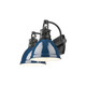 Duncan Two Light Vanity (3602-BA2 BLK-NVY)
