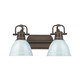 Duncan Two Light Vanity (3602-BA2 RBZ-SF)