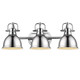 Duncan BCB Three Light Bath Vanity (3602-BA3 CH-CH)