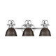 Duncan BCB Three Light Vanity (3602-BA3 CH-RBZ)