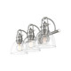 Duncan BCB Three Light Vanity (3602-BA3 PW-CLR)