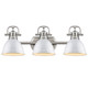 Duncan BCB Three Light Bath Vanity (3602-BA3 PW-WH)