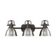 Duncan Three Light Vanity (3602-BA3 RBZ-PW)