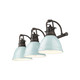 Duncan BCB Three Light Vanity (3602-BA3 RBZ-SF)