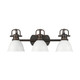 Duncan BCB Three Light Vanity (3602-BA3 RBZ-WHT)