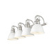 Duncan Four Light Vanity (3602-BA4 PW-WHT)
