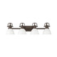Duncan Four Light Vanity (3602-BA4 RBZ-WHT)