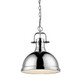 Duncan One Light Pendant (3602-L CH-CH)