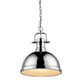 Duncan One Light Pendant (3602-L CH-CH)