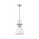 Duncan One Light Pendant (3602-S PW-WHT)