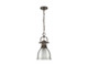 Golden - 3602-S RBZ-PW - One Light Pendant - Duncan - Rubbed Bronze