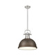 Duncan One Light Pendant (3604-L PW-RBZ)