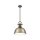 Duncan One Light Pendant (3604-L RBZ-AB)