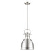 Duncan One Light Pendant (3604-S PW-PW)