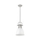 Duncan One Light Pendant (3604-S PW-WHT)