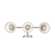 Daphne Three Light Vanity Light (3610-BA3 CH-CLR)