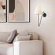 Kennedy One Light Wall Sconce (3690-A1W NB-IL)