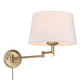 Eleanor One Light Swing Arm (3692-A1W BCB-MWS)