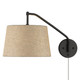 Ryleigh One Light Swing Arm (3694-A1W BLK-NS)