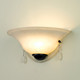Priscilla One Light Wall Sconce (3719-WSC BLK-OP)