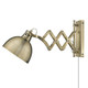 Hawthorn One Light Swing Arm (3824-A1W AB-AB)