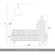 Conique Three Light Pendant (3988-24 DWA)