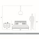 Tela LED Pendant (4017-14 SNY)