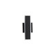 Obsidian LED Outdoor Wall Sconce (4072-OWL12 SNB)