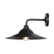Croma One Light Wall Sconce (5096-OWL15 BLK-BLK)