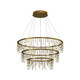Golden - 5461-32-26-18 SSG - LED Chandelier - Lucerna - Stainless Steel Gold
