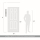 Rodara LED Outdoor Wall Sconce (5590-OWL24 BLK)