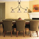Lancaster Three Light Linear Pendant (6005-10 RBZ)