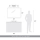 Lancaster Four Light Vanity (6005-BA4 RBZ)