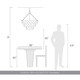 Cascada 11 Light Pendant (6007-27 AGS-CCG)