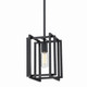 Tribeca One Light Mini Pendant (6070-M1L BLK-BLK)