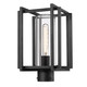 Tribeca One Light Outdoor Post Mount (6071-OPST NB-CLR)
