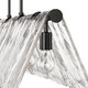 Serenity Five Light Linear Pendant (6072-LP BLK-HWG)