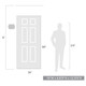Vail One Light Outdoor Wall Sconce (6074-OWM NB-BRW)