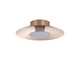 Golden - 6400-FM12 FRG-GRA - LED Flush Mount - Luma - French Gold