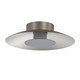 Golden - 6400-FM12 SAN-GRA - LED Flush Mount - Luma - Sand Nickel