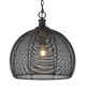 Golden - 6802-M BLK - One Light Pendant - Calypso - Matte Black