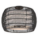 Everly Four Light Semi-Flush Mount (6805-4SF BLK-MBR)