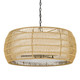Everly Six Light Chandelier (6805-6 BLK-NR)