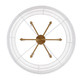 Ellie Six Light Semi-Flush Mount (6808-6SF MBG-WR)