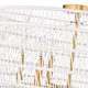 Ellie Six Light Semi-Flush Mount (6808-6SF MBG-WR)